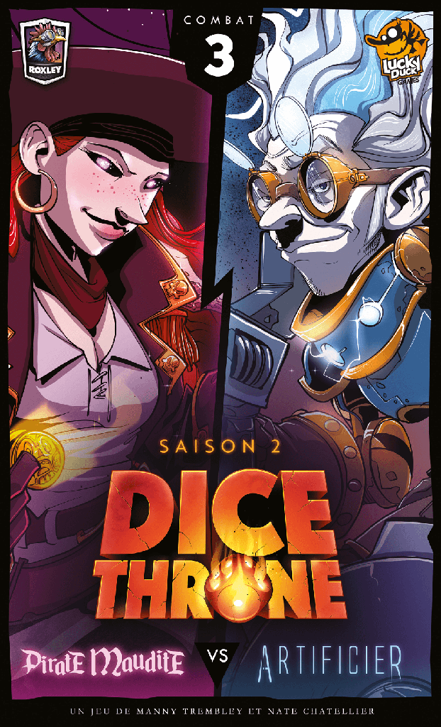 Dice Throne Sais. 2 - Artificier vs. Pirate Maudite