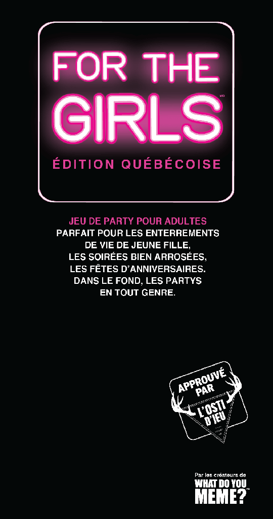 For The Girls - Édition Québécoise - FR