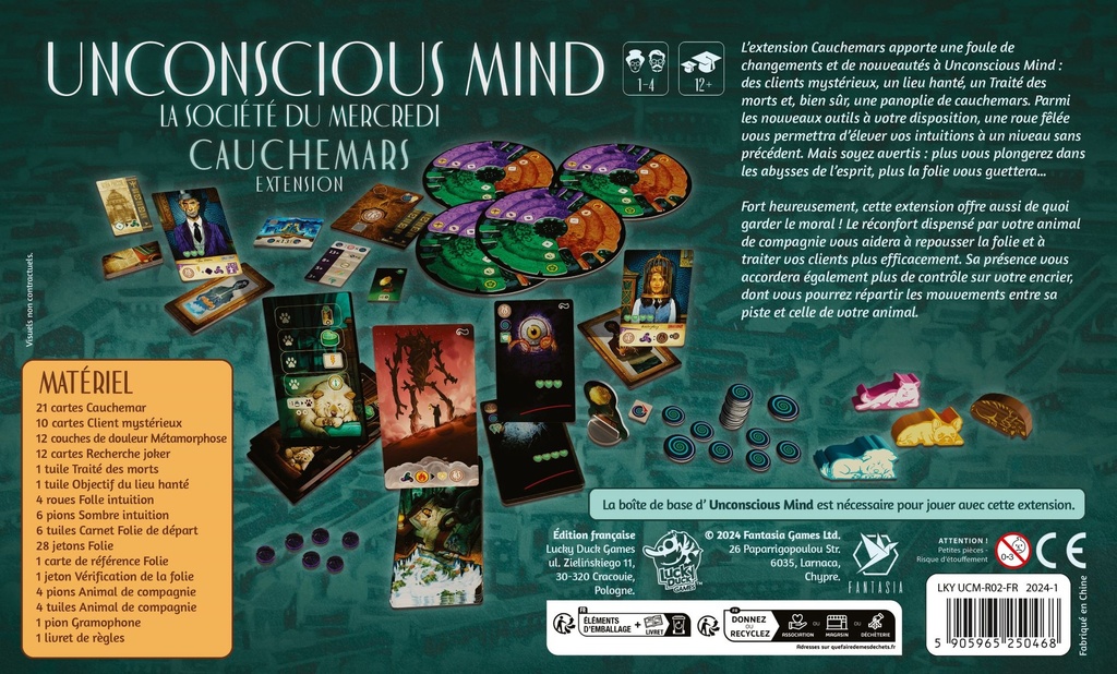 Unconscious Mind - Ext. Cauchemar - FR