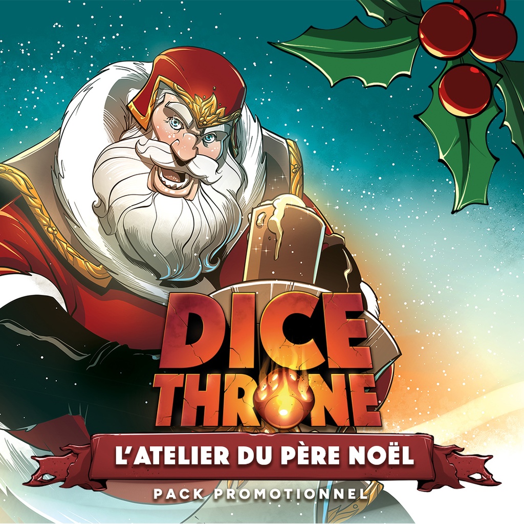 Dice Throne : Père-Noël vs Krampus - Extension atelier du Père-Noël - FR