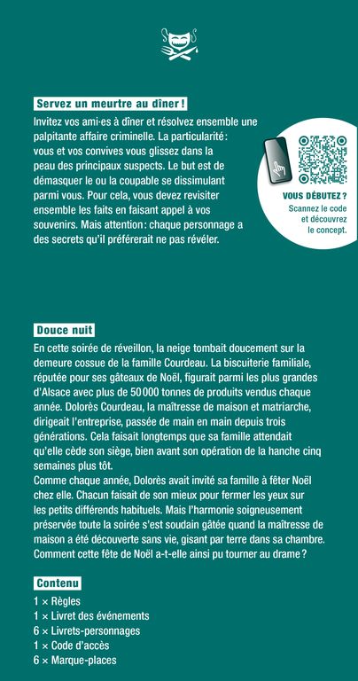Culinario Mortale : Douce Nuit - FR