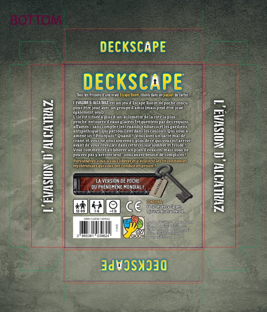 DECKSCAPE - L’évasion d’Alcatraz - FR