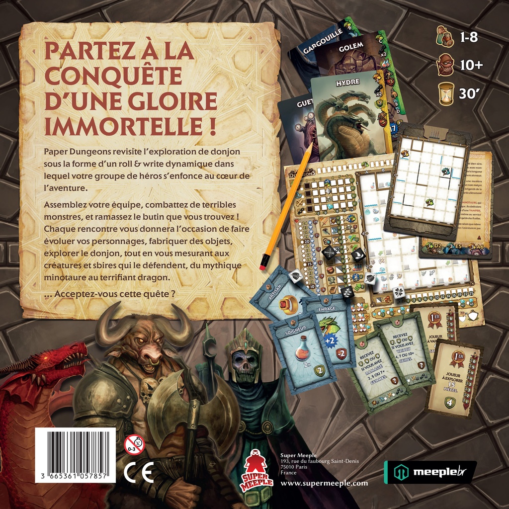 Paper Dungeons - FR