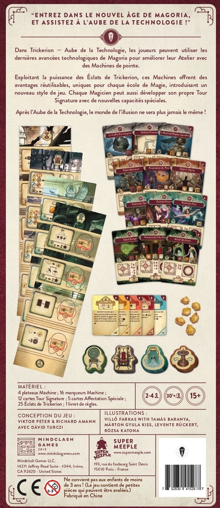 Trickerion - Ext. Aube de la Technologie - FR