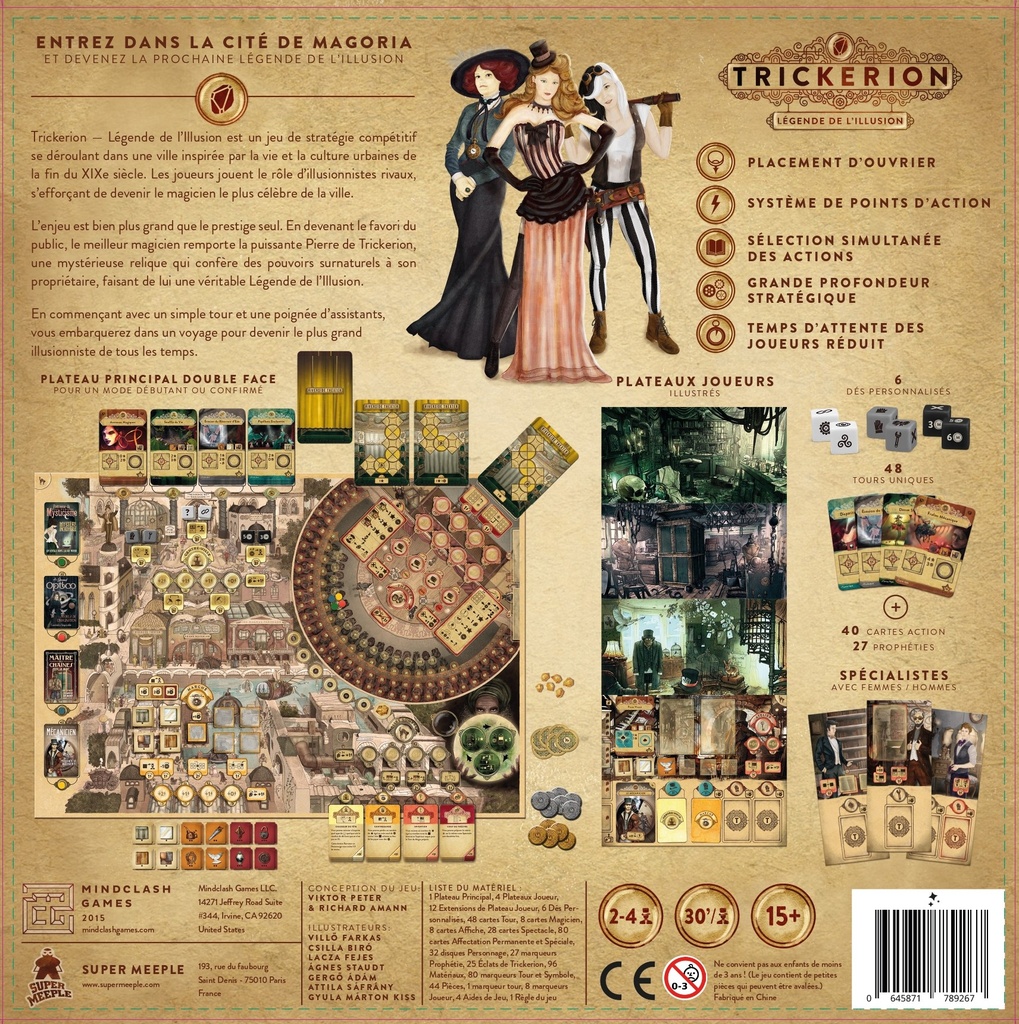 Trickerion - Légende de l'Illusion - FR