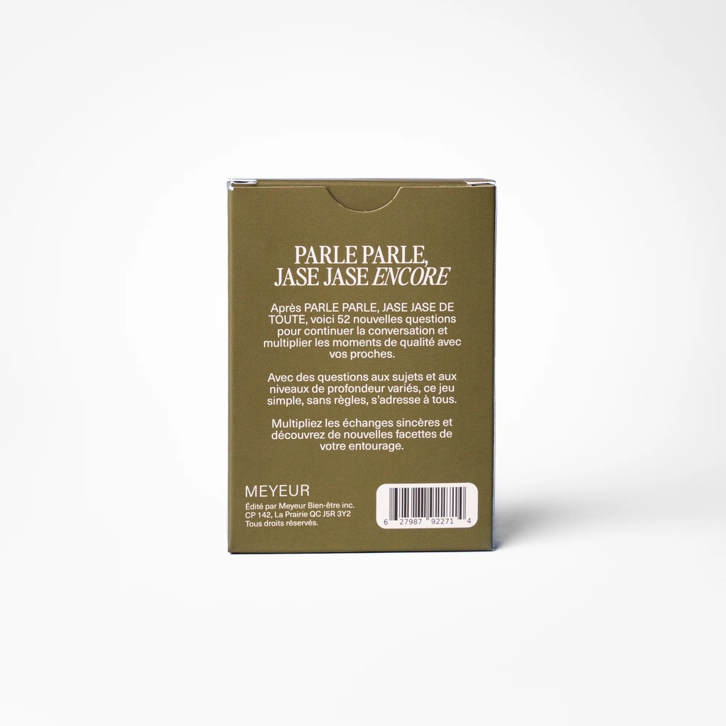 Parle Parle, Jase Jase : Encore - FR