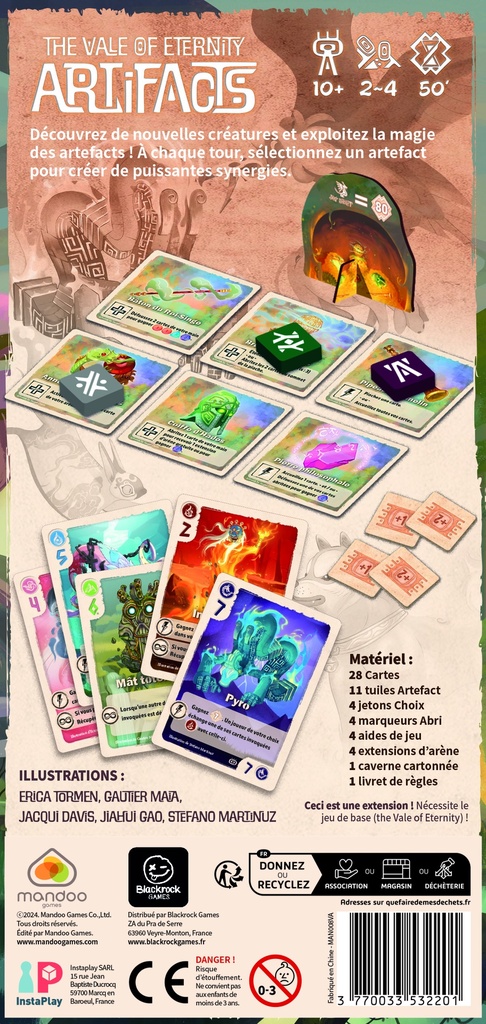 The Vale of Eternity : Ext. Artifacts - FR