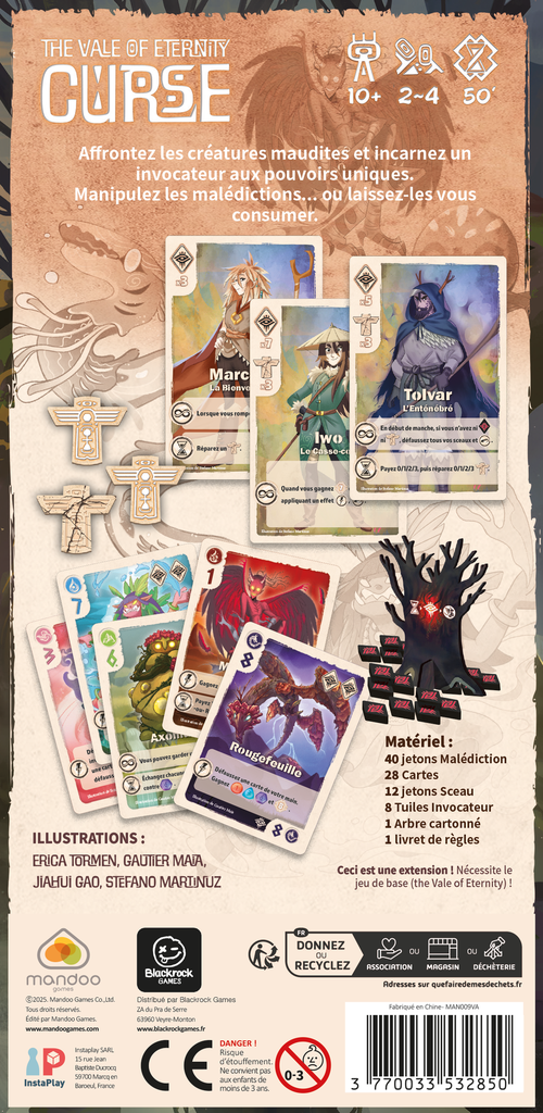 The Vale of Eternity : Ext. Curse - FR