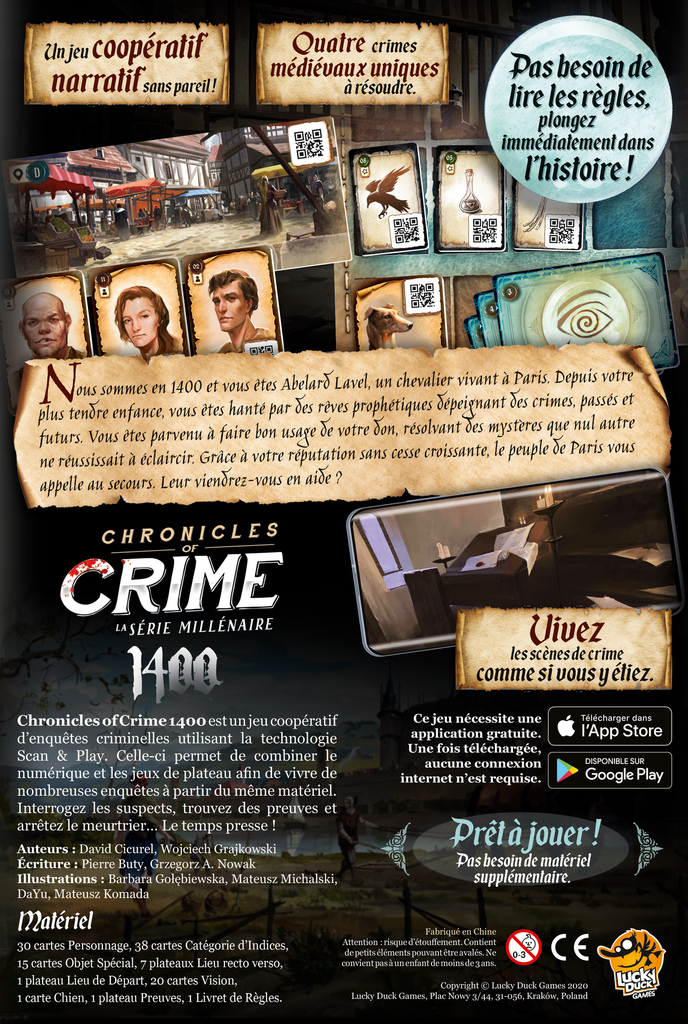 Chronicles of Crime : 1400 - FR