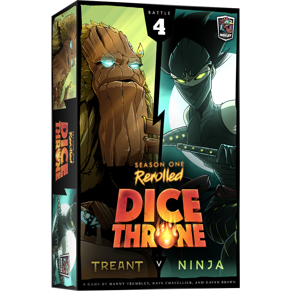 Dice Throne Sais. 1 - Treant contre Ninja - FR