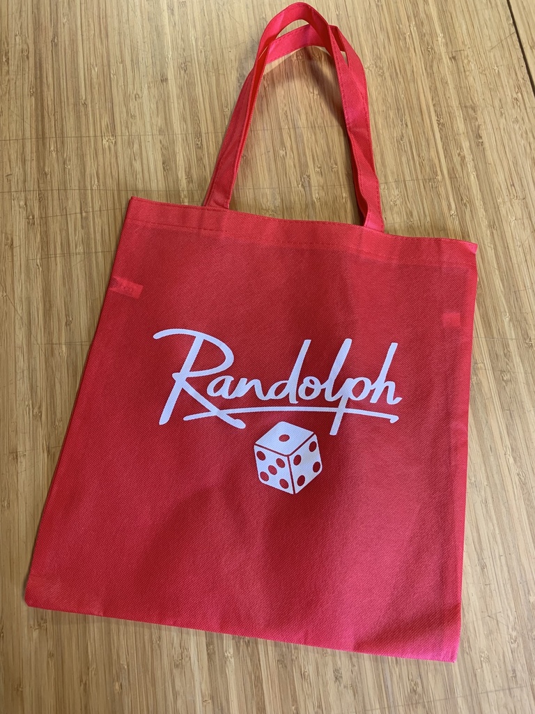 Sac réutilisable Randolph rouge