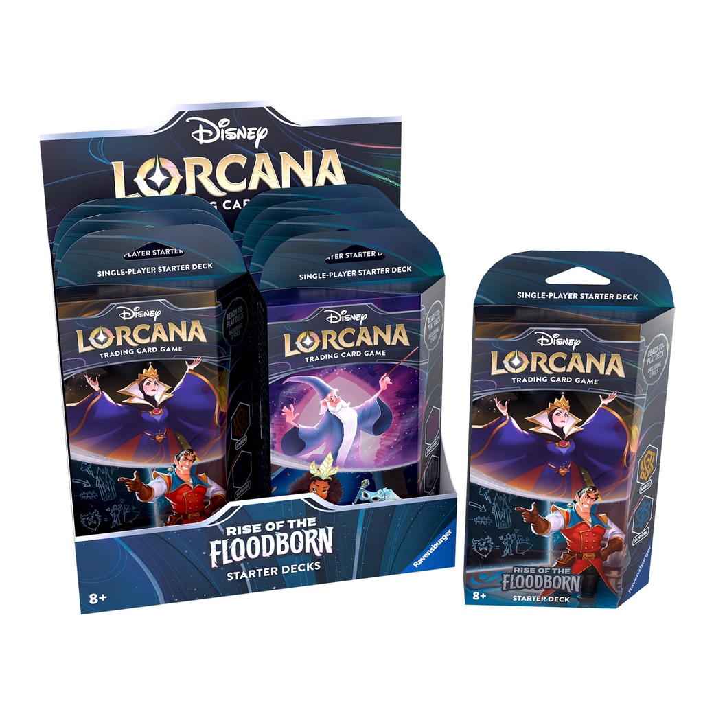Disney Lorcana : Set 2 - Rise of the Floodborn - Starter deck display (x8) - EN