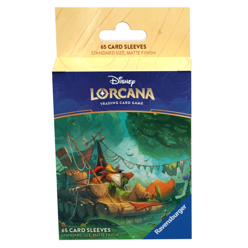 Disney Lorcana : Set 3 - Card sleeves pack B (Robin) - MLV