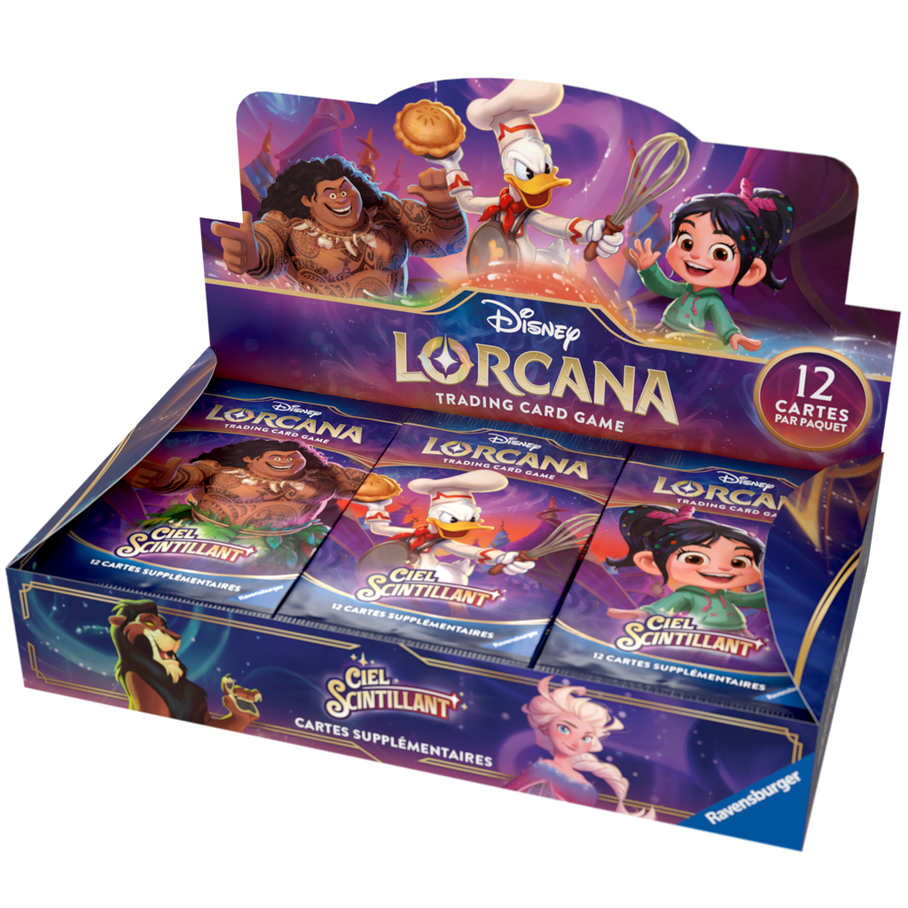 Disney Lorcana : Set 5 - Ciel Scintillant - Booster Pack - Display (x24) - FR