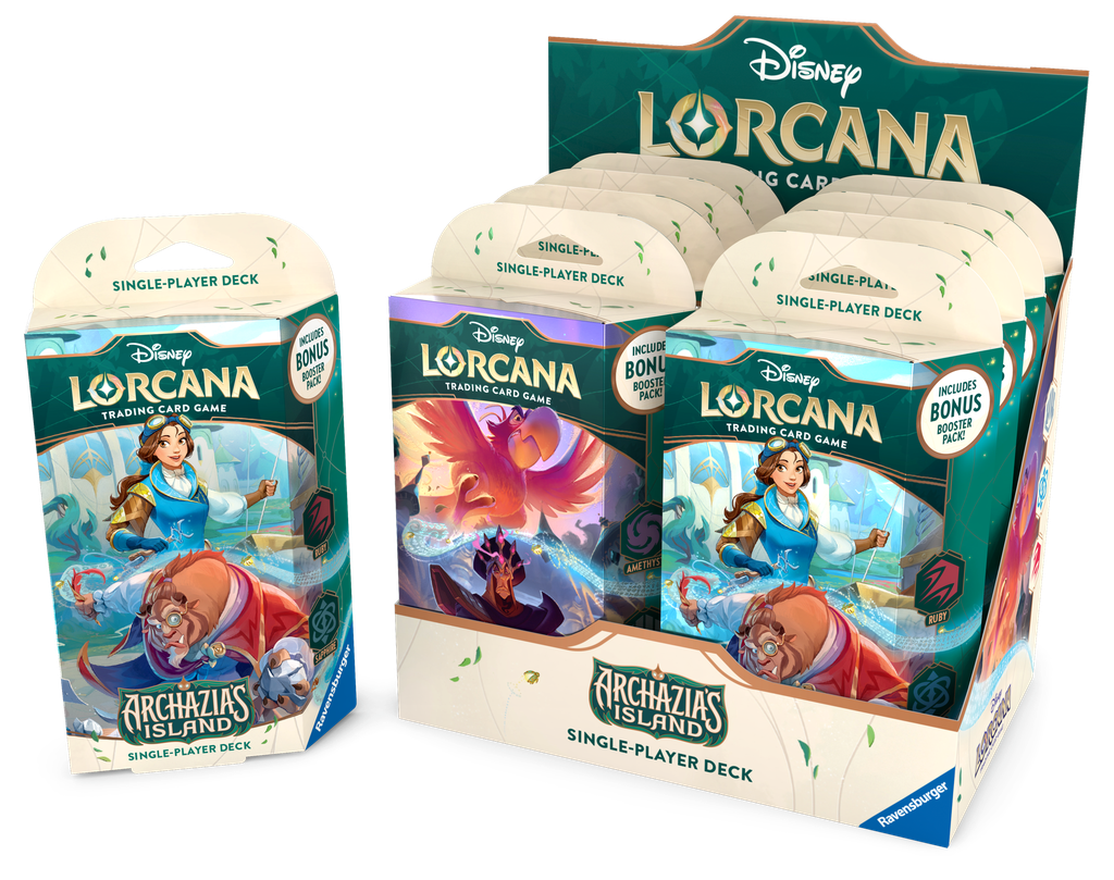 Disney Lorcana : Set 7 - Archazia's Island - Starter Deck Display (x8) - EN