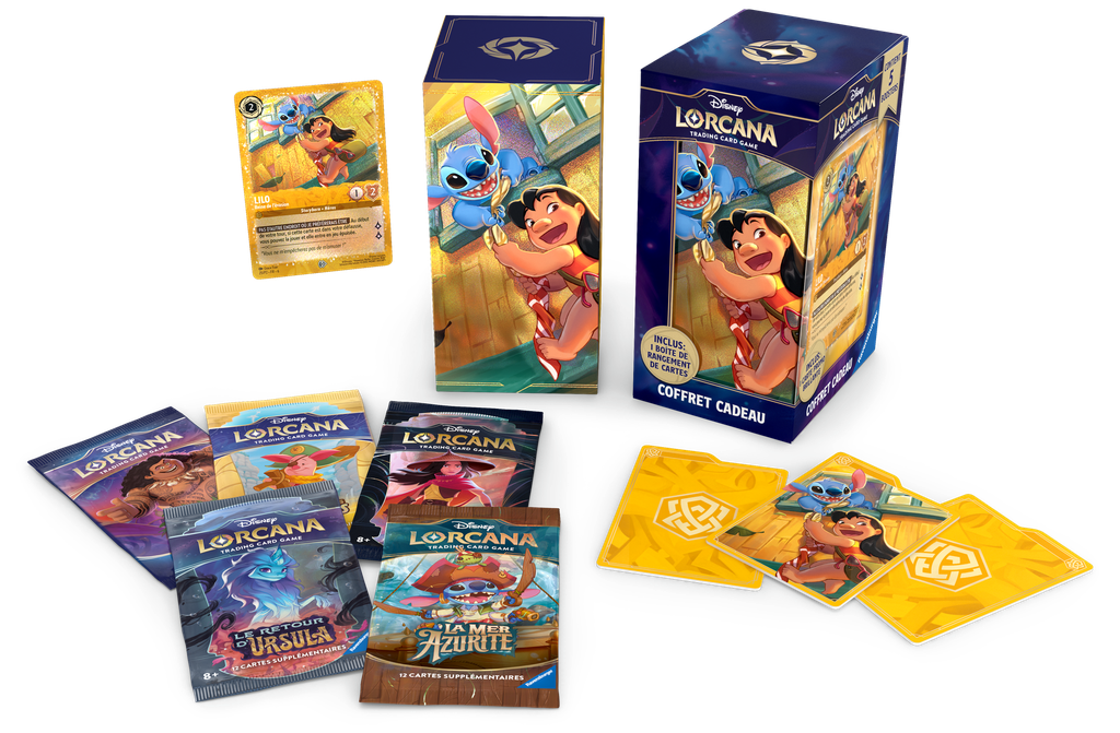 Disney Lorcana : Set 7 - L'ile d'Archazia - Gift Set - FR