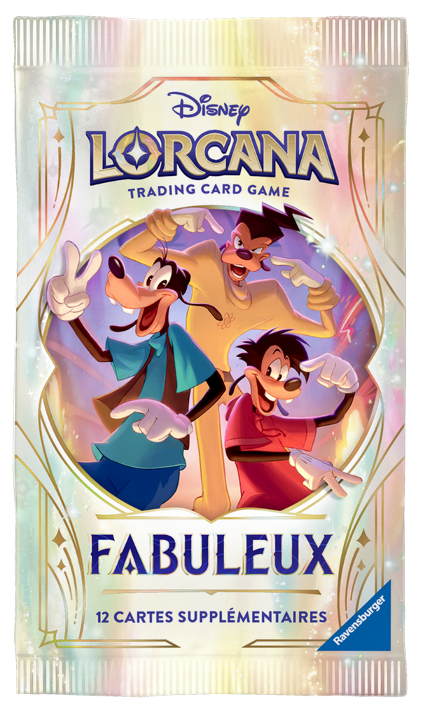 Disney Lorcana : Set 9 - Fabuleux - Booster Pack Sleeved - FR