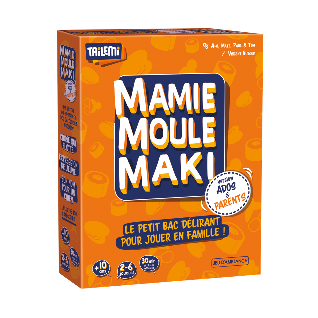 Mamie Moule Maki : Ados & Parents - FR
