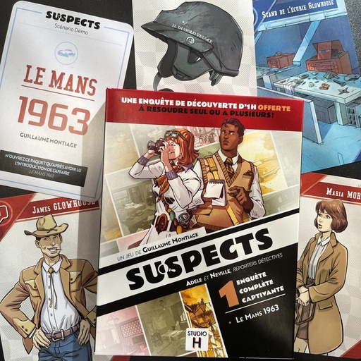 [SUSPROMO3] Suspects Case : Le Mans 1963 - FR