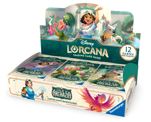 [11098561] Disney Lorcana : Set 7 - L'ile d'Archazia - Booster Pack - Display (x24) - FR