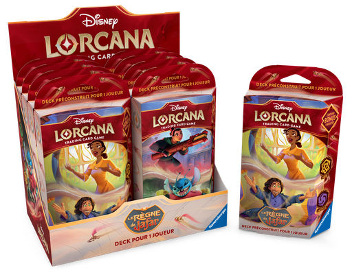 [11098554] Disney Lorcana : Set 8 - Règne de Jafar - Starter Deck Assortment (x8) - FR