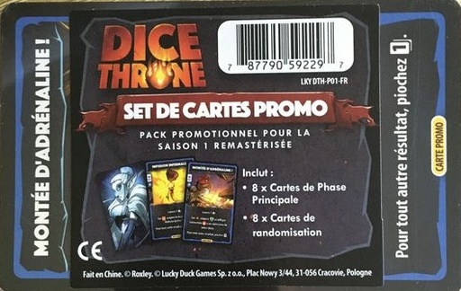 [LKY DTH-P01-FR] Dice Throne Sais.1 : Promo Pack - FR