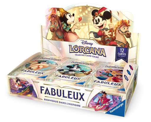[11098641] Disney Lorcana : Set 9 - Fabuleux - Booster Pack - Display (x24) - FR