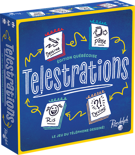 [USATEL02FR] Telestrations : Éd. Québécoise - Nouvelle Édition - FR