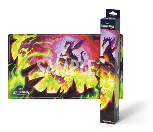 [11098851] Disney Lorcana : Set 11 - Neoprene Mat A (Dragon Fire) - MLV