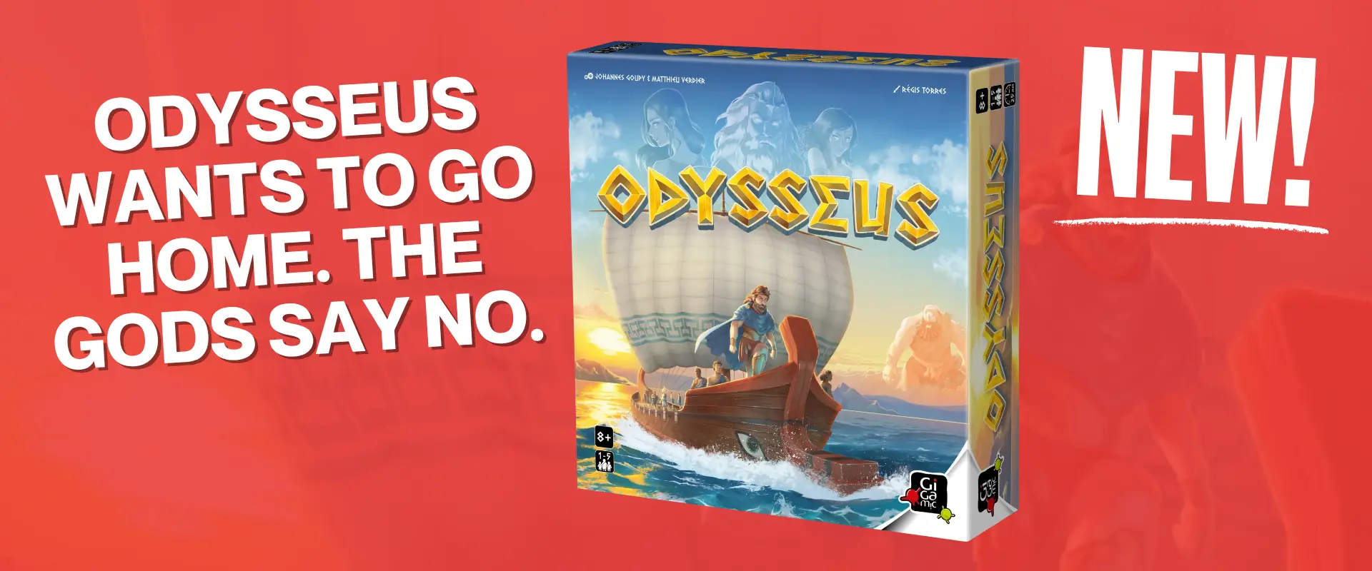 Improve your skills to overcome the 15 major stages of Odysseus's journey and write your own story! Odysseus - EN