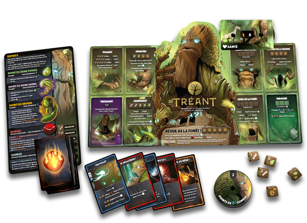 Dice Throne Sais. 1 - Treant contre Ninja