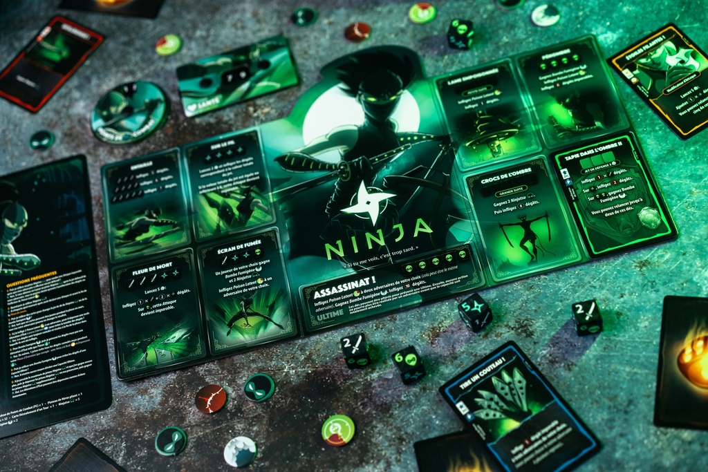 Dice Throne Sais. 1 - Treant contre Ninja