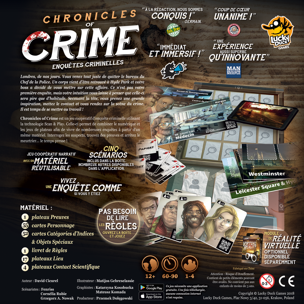 Chronicles of Crime - FR