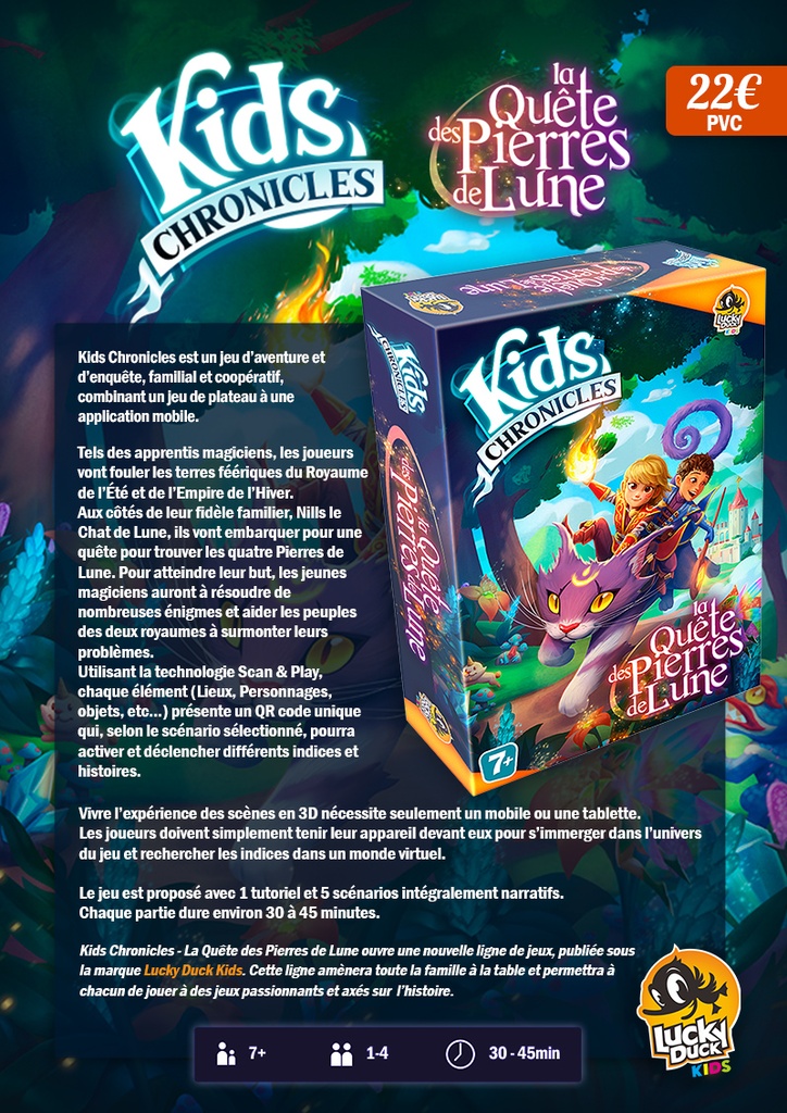 Kids Chronicles - La quête des Pierres de Lune