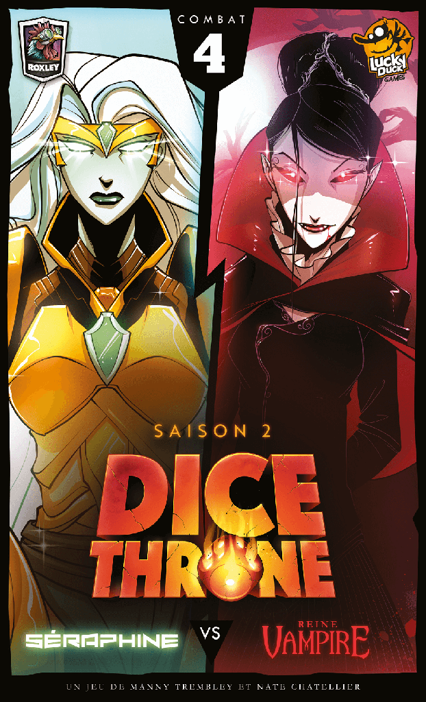Dice Throne Sais. 2 - Séraphine vs. Reine Vampire
