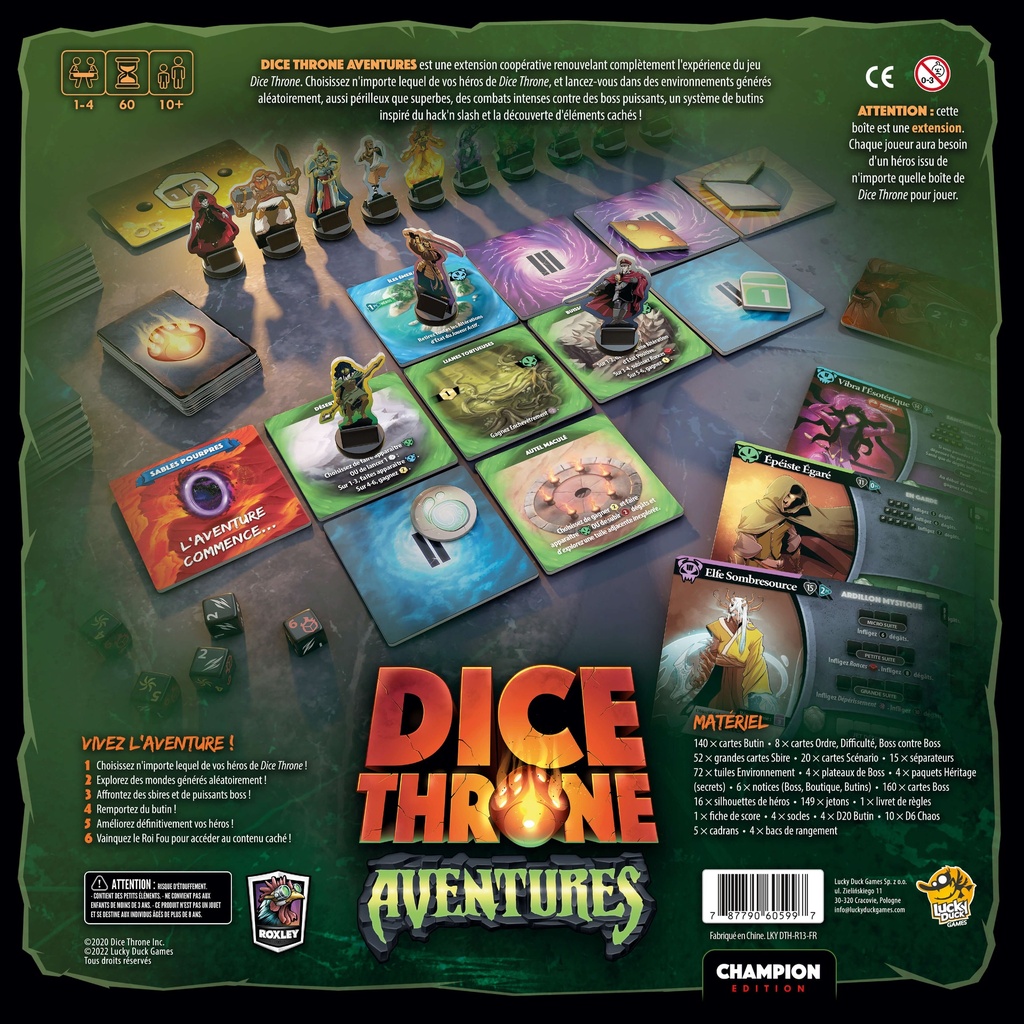 Dice Throne Aventures - FR