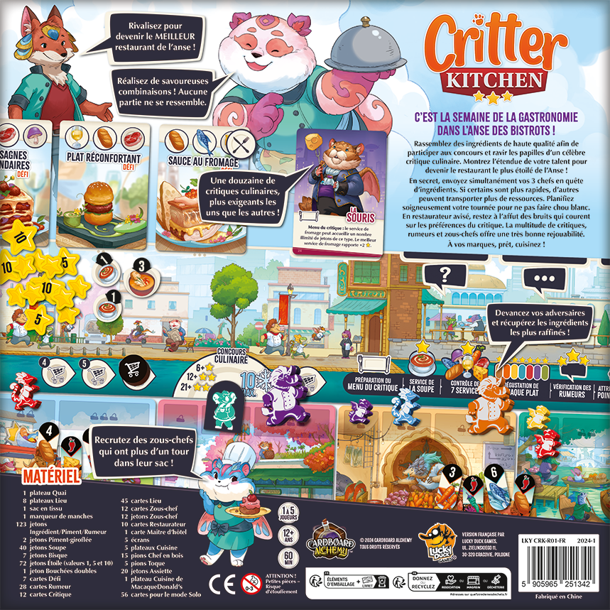 Critter Kitchen Back - FR