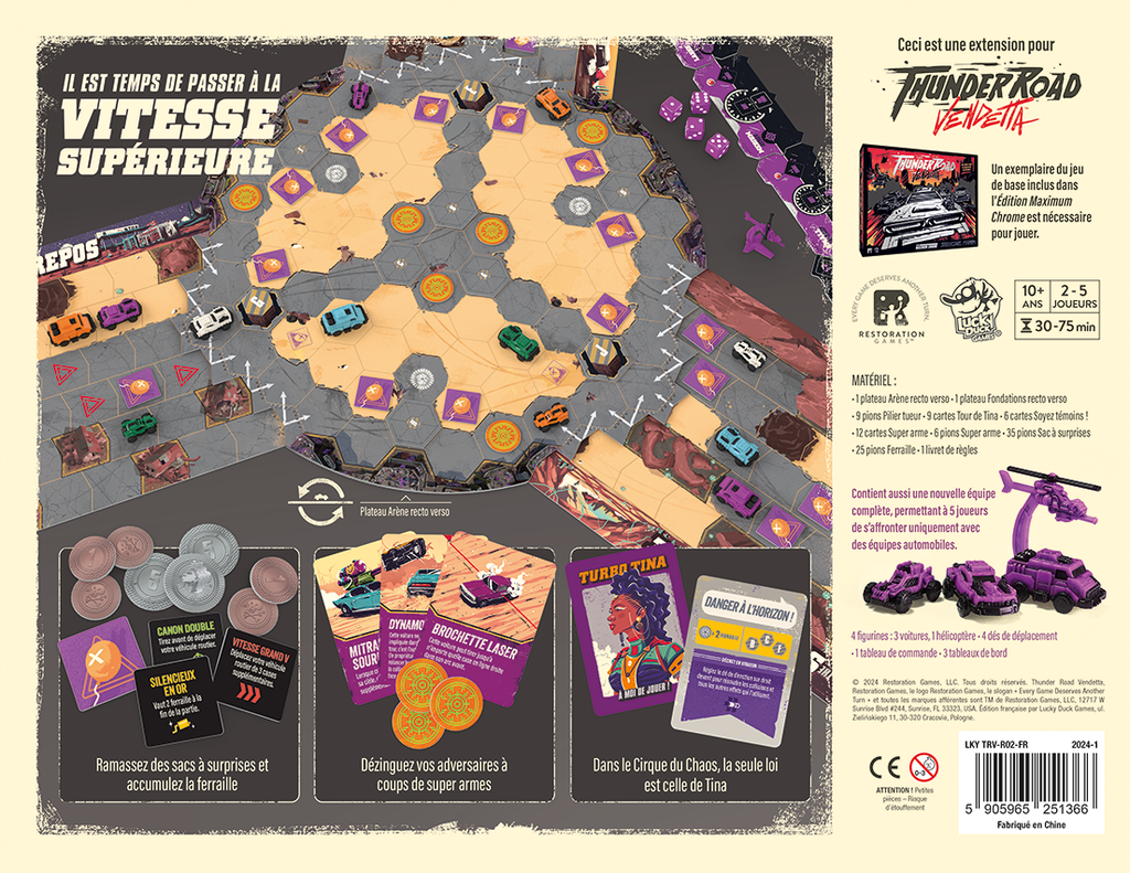Thunder Road : Ext. Cirque du Chaos Back - FR