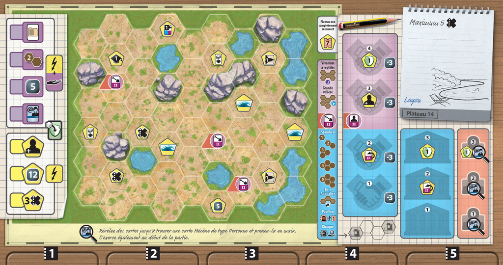 Ark Nova - Zoo Map Pack 2 - FR