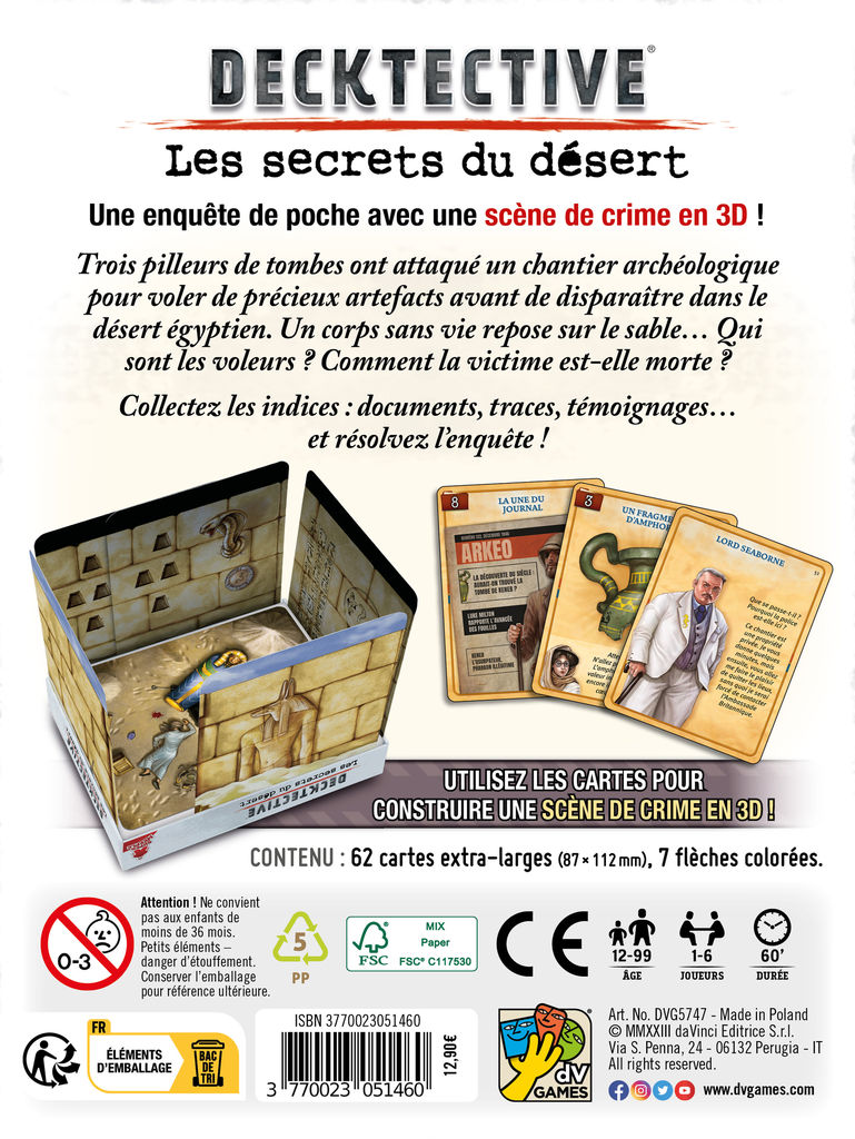 DECKTECTIVE - Les Secrets du Désert - FR