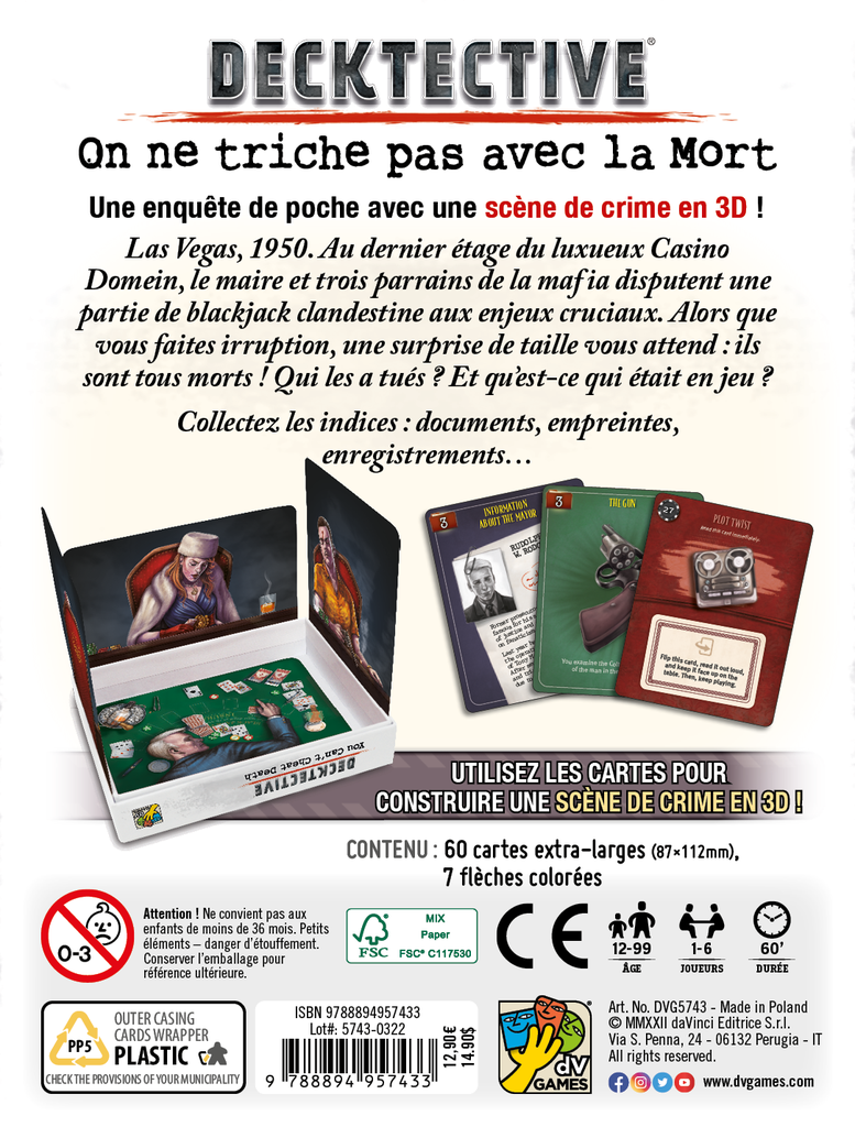 DECKTECTIVE - On ne triche pas avec la mort - FR