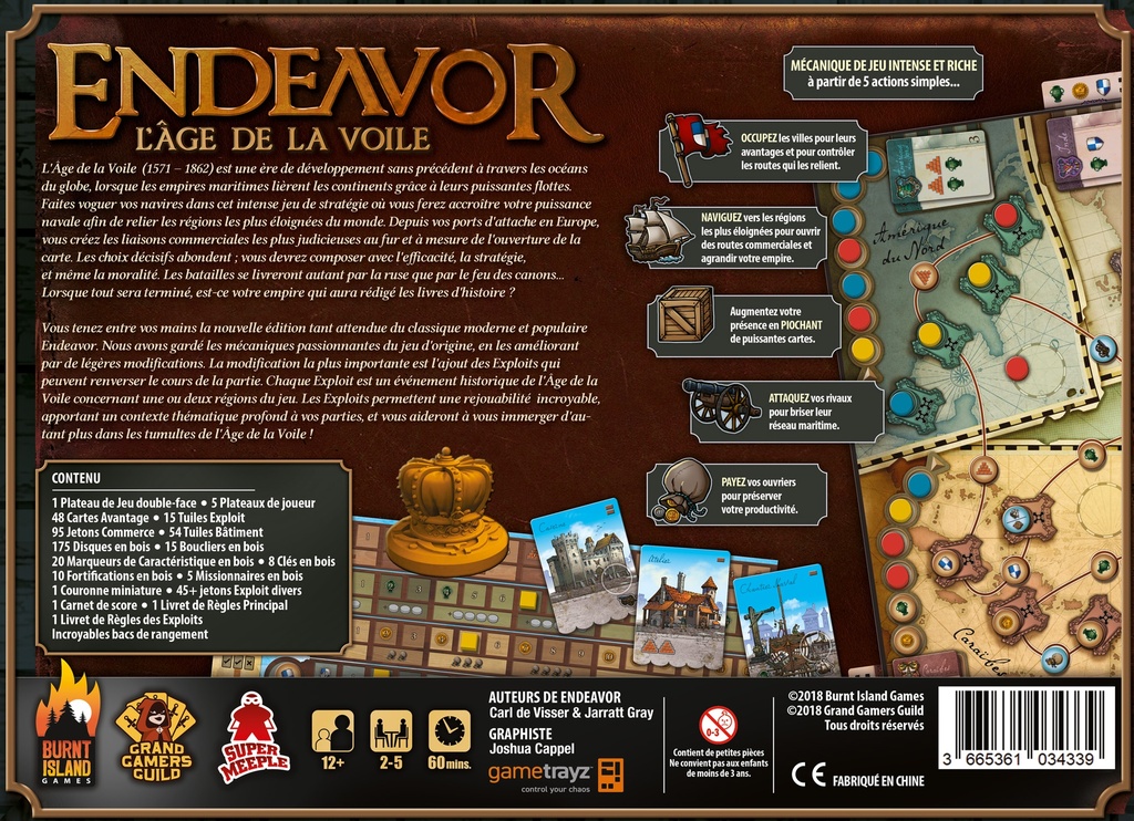 Endeavor : L'âge de la Voile - FR