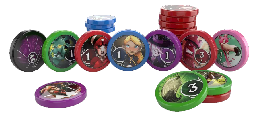 Wonderland's War : Premium Chips - FR