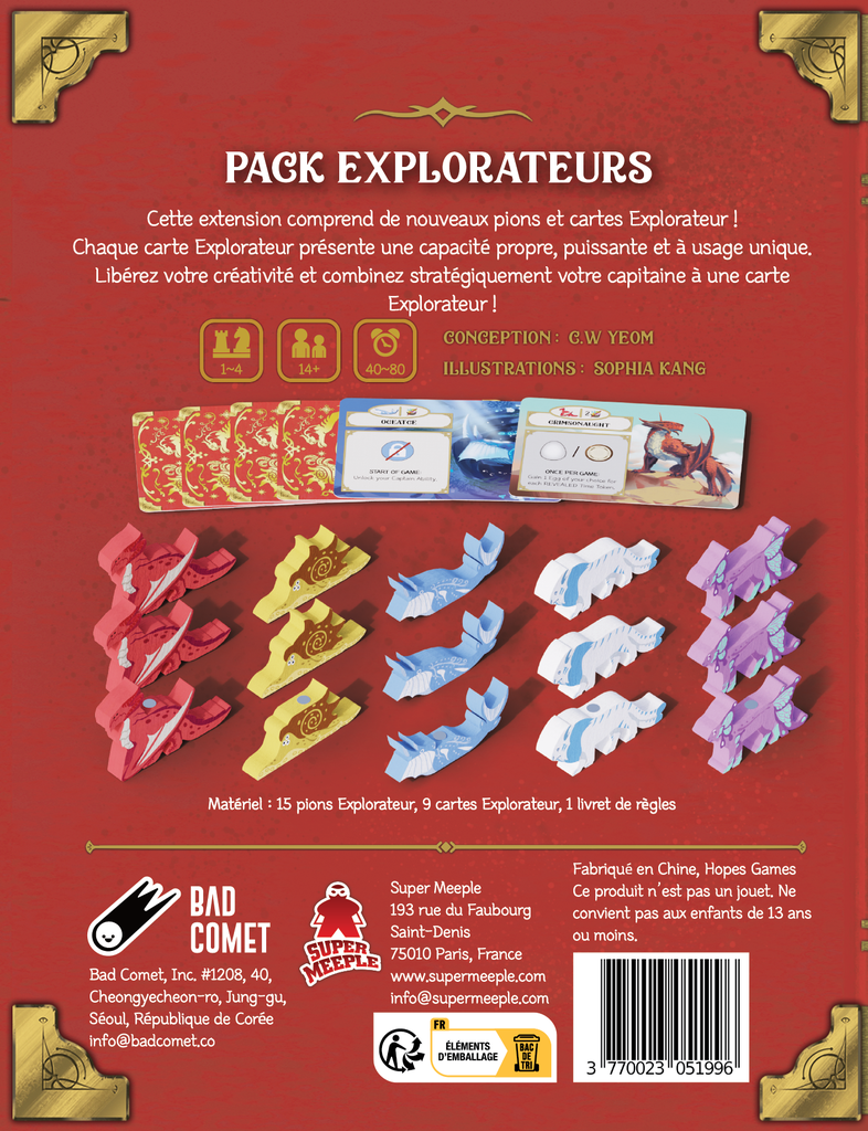 Wondrous Creatures - Ext. Packs explorateurs - FR