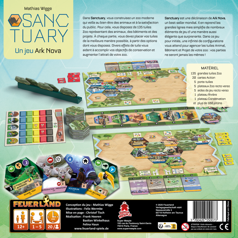 Ark Nova : Sanctuary - FR