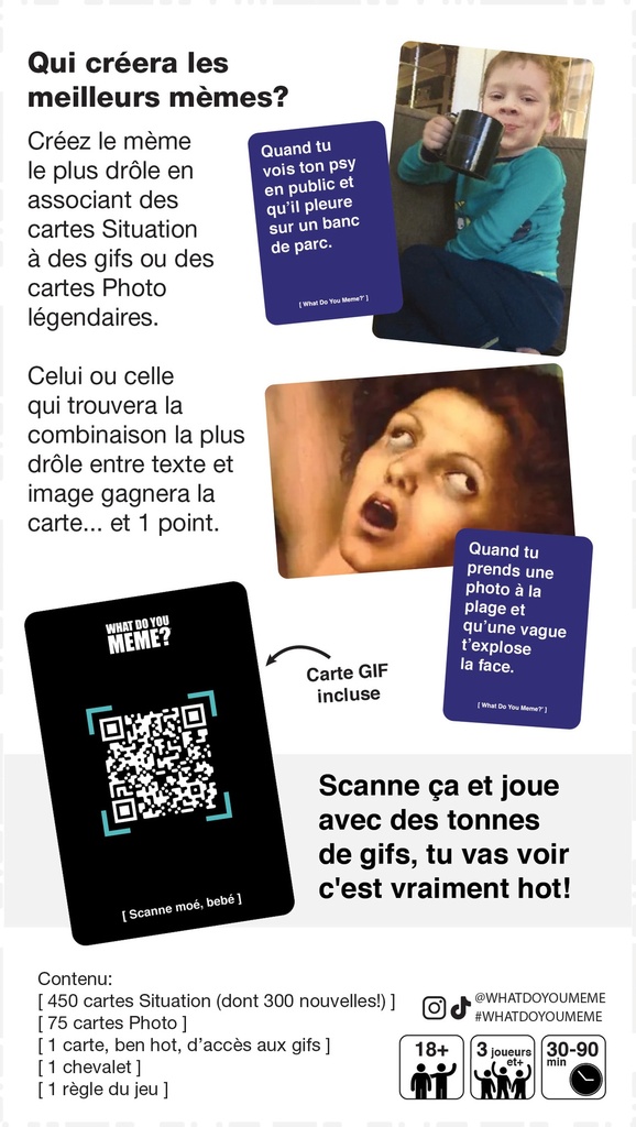 What Do You Meme? GIF Éd. Québécoise - FR