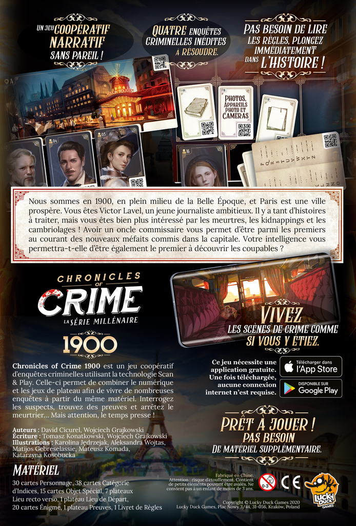 Chronicles of Crime : 1900 - FR