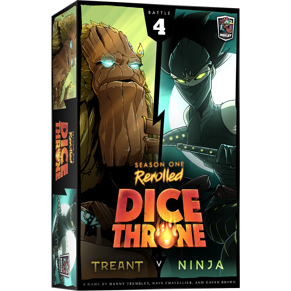 Dice Throne Sais.1 : Treant vs. Ninja