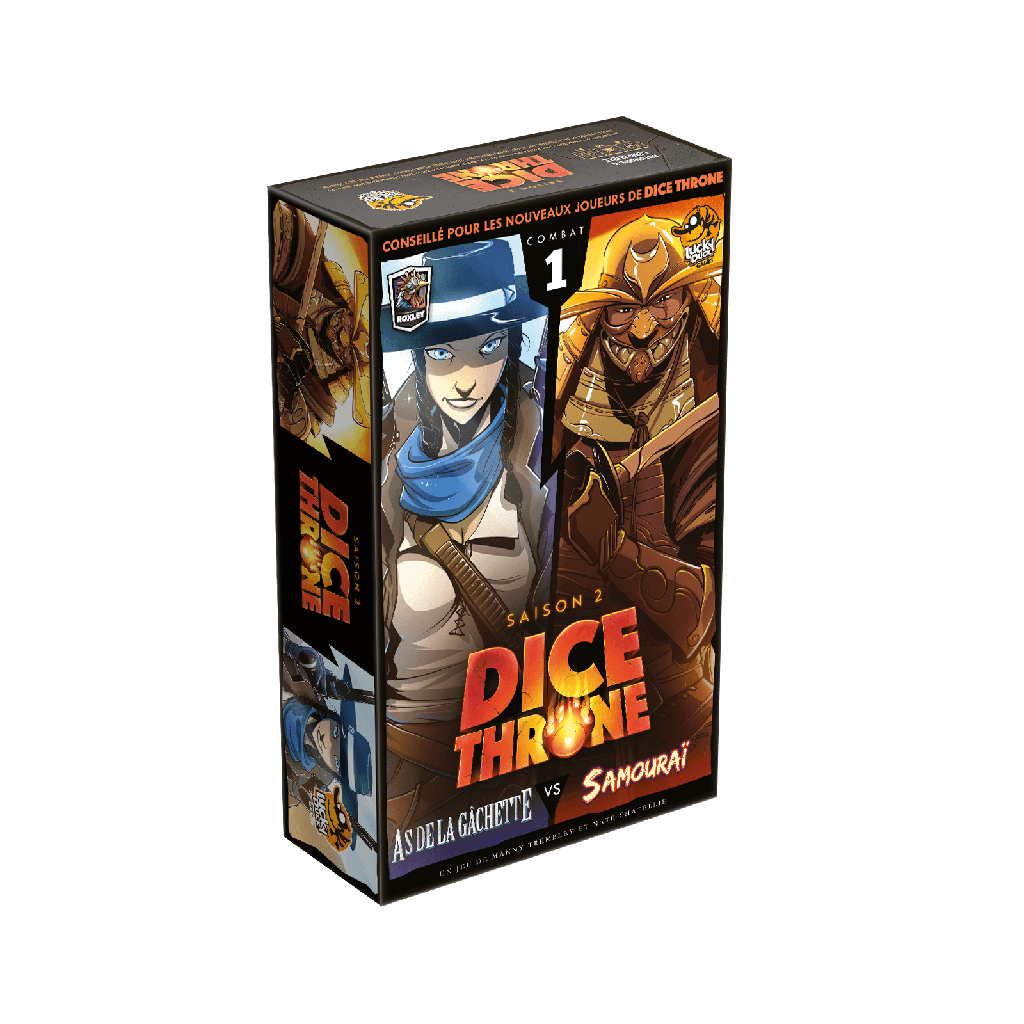 Dice Throne Sais. 2 - As de la Gâchette vs. Samouraï - FR