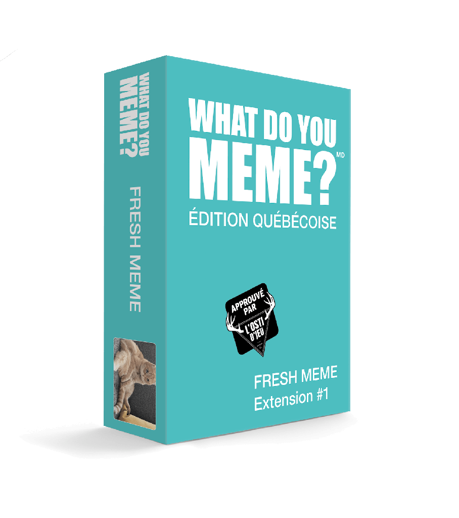 What Do You Meme? : Ext. Fresh Meme #1 - Édition Québécoise - FR